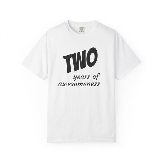 T-Shirt — "Two Years of Awesomeness" Celebration Tee