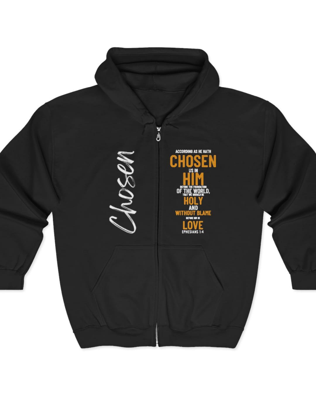 Chosen For A Purpose Unisex Heavy Blend Zip Hoodie