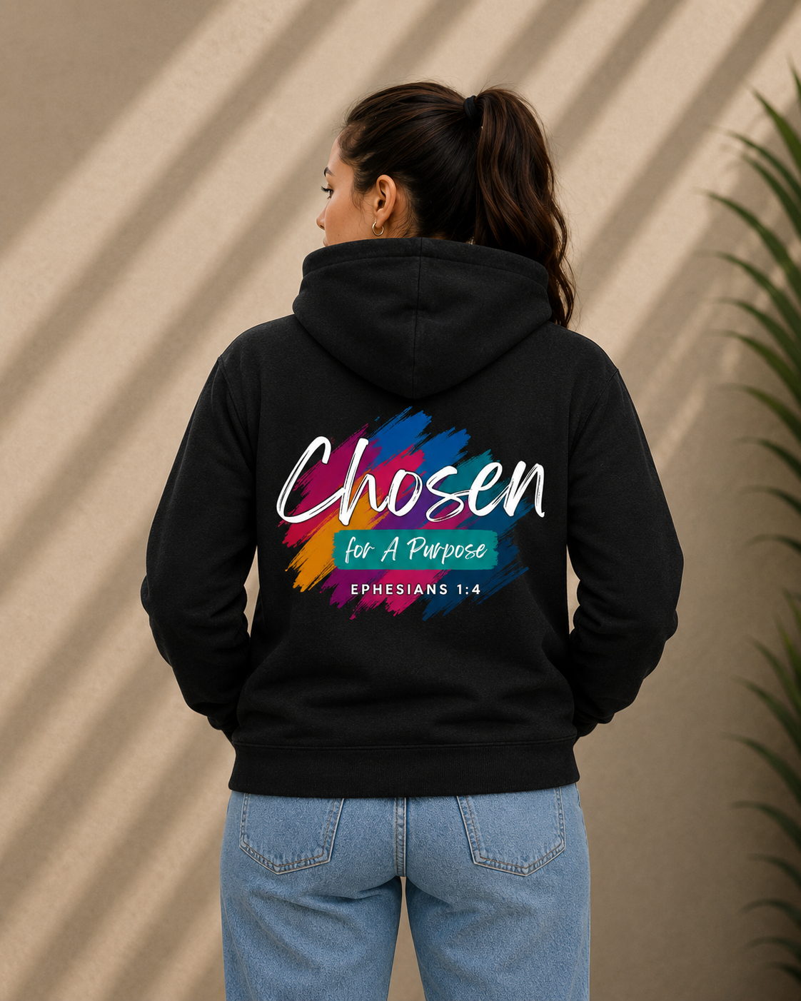 Chosen For A Purpose Unisex Heavy Blend Zip Hoodie