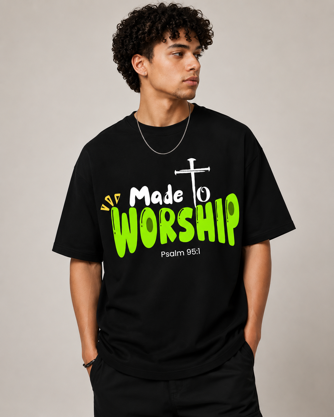 Made to Worship™ — Heavyweight Unisex T-Shirt
